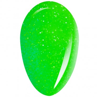 Gel Polish Glimmer Neon Green